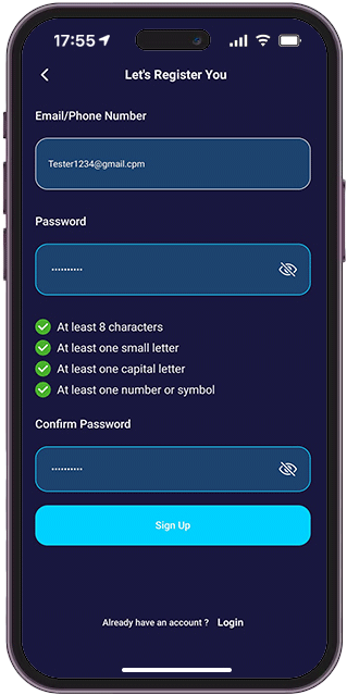 1. Create an Account